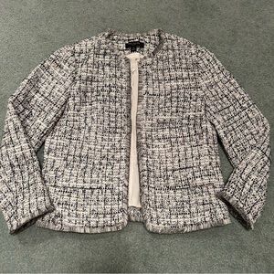 Ann Taylor Tweed Petite Blazer